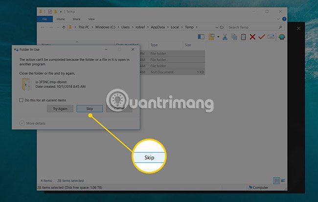 Có thể xóa file nào