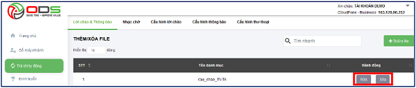 Chỉnh sửa và xóa file 