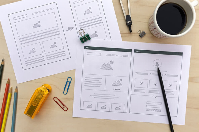 Wireframe là gì? Các bước thiết kế Wireframe cực hiệu quả - Ảnh 1. Wireframe là gì? Các bước thiết kế Wireframe cực hiệu quả - Ảnh 1.