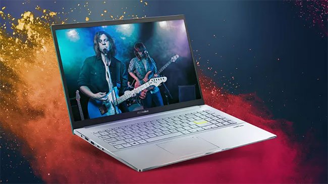 Asus VivoBook S15 đi kèm với bộ vi xử lý Intel i7-1165G7 thế hệ thứ 11 mới nhất