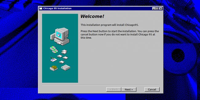 Cài đặt theme Chicago95