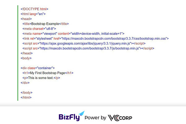 Hướng dẫn sử dụng Bootstrap trong thiết kế website