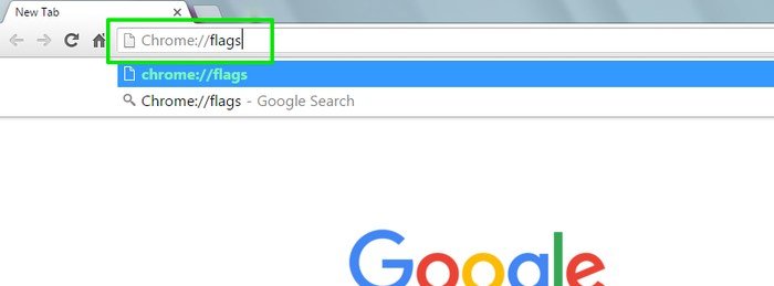 Chrome flag