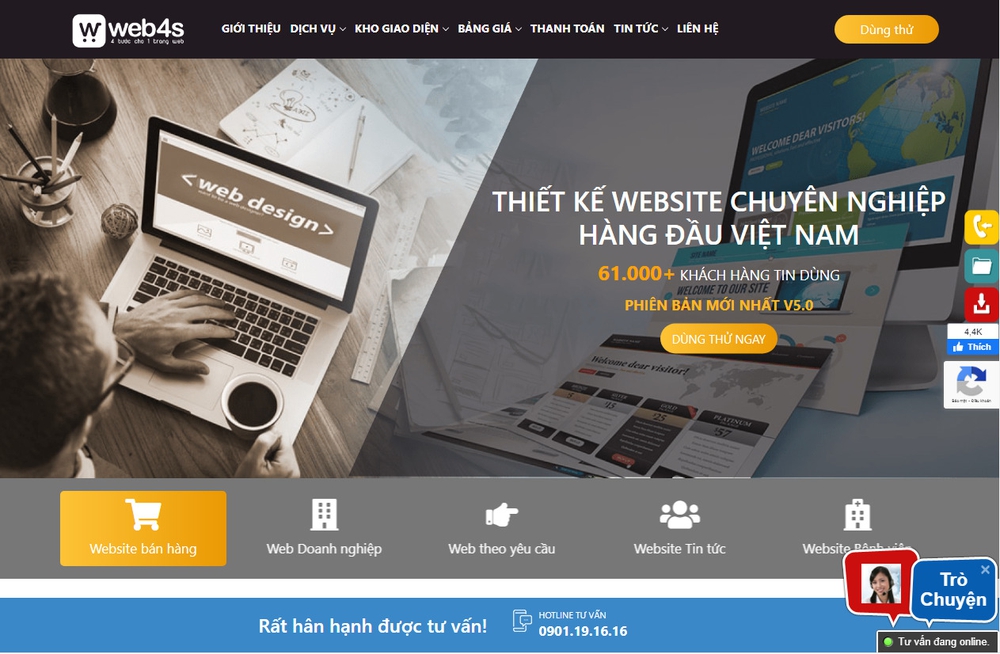 công ty thiết kế website hàng đầu tại Hà Nội