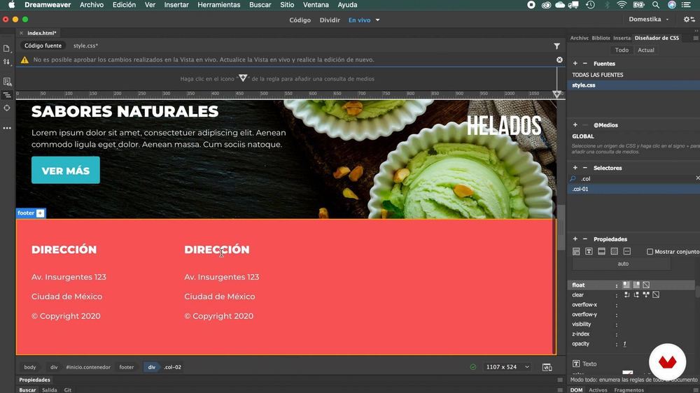 Ưu, nhược điểm của dreamweaver là gì
