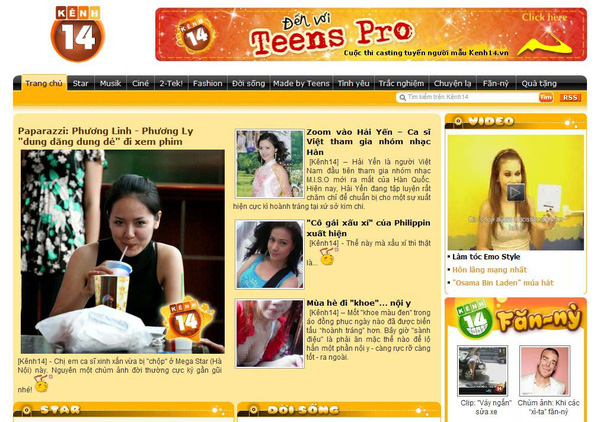 Phân loại website