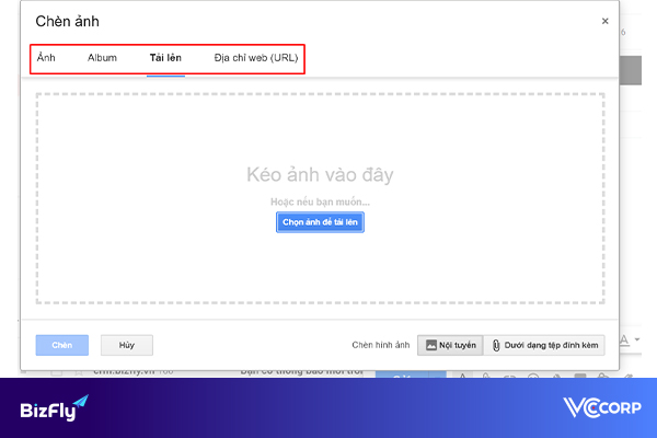 Cách gửi email có file đính kèm là ảnh, video