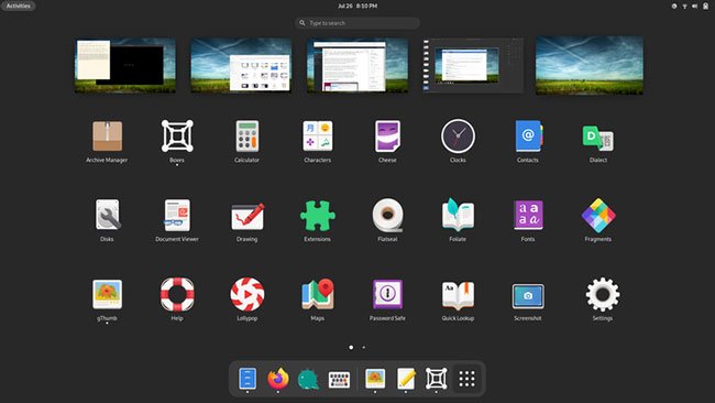 GNOME tương đối dễ dùng bất kể bạn đã từng sử dụng máy tính hay chưa