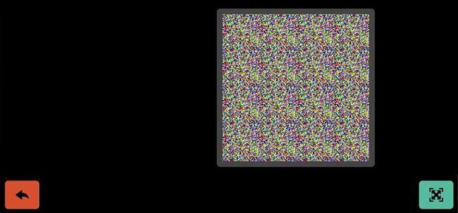 Kéo hình vuông nhấp nháy đến nơi bạn tìm thấy pixel bị kẹt