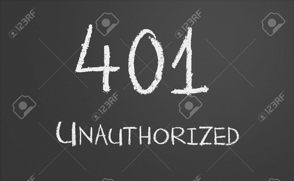 Lỗi 401 Unauthorized error là gì?