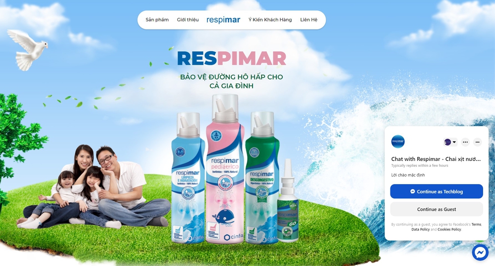 mẫu thiết kế website tại Pha Le Solution