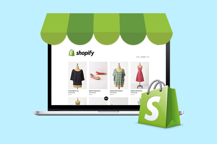 nền tảng thiết kế website WordPress Shopify