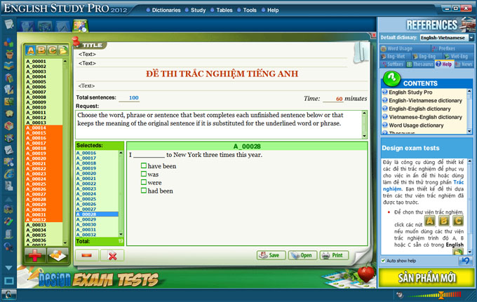 Exam English - Website học tiếng anh song ngữ miễn phí