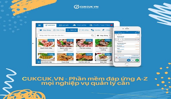 Phần mềm quản lý quán cà phê Cukcuk 