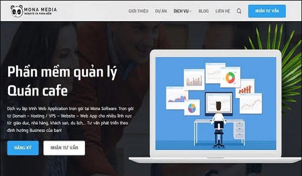 Phần mềm quản lý quán cafe Mona Media 