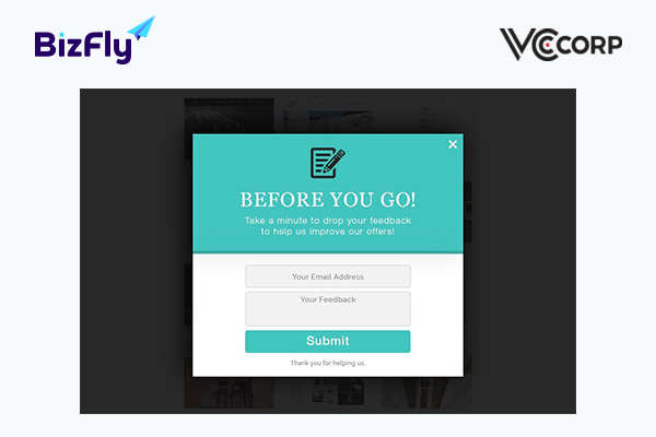 Phân loại popup