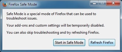 Start in Safe Mode
