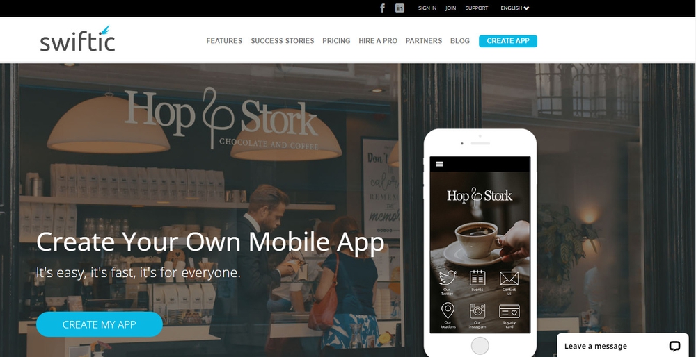 tạo app miễn phí