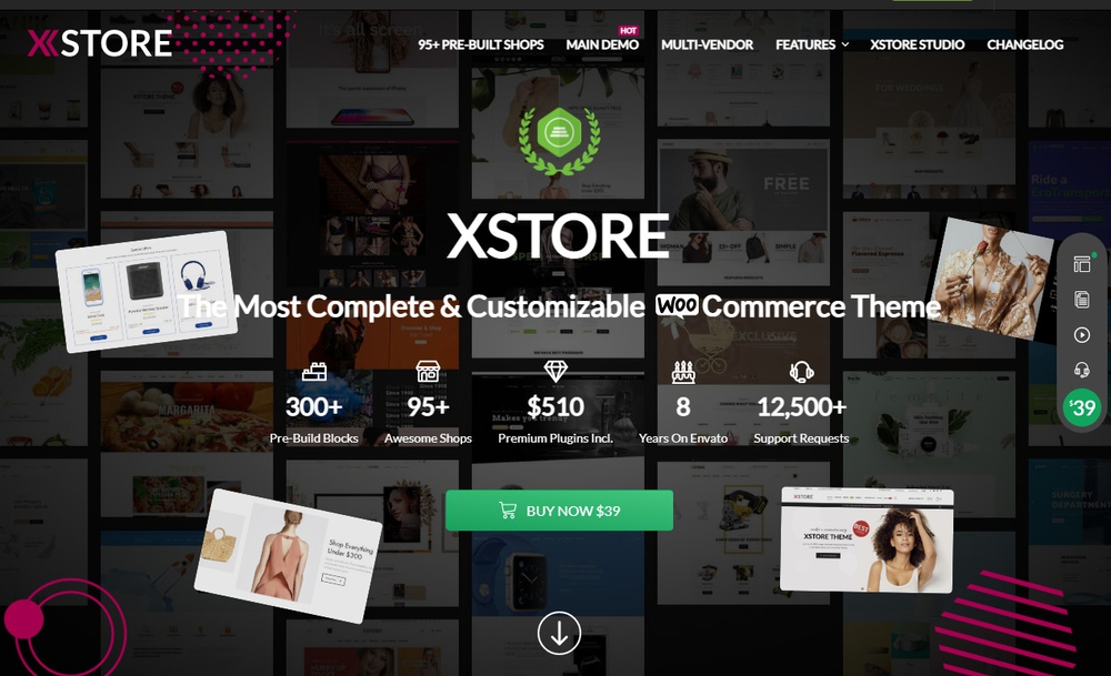 theme wordpress thương mại điện tử
