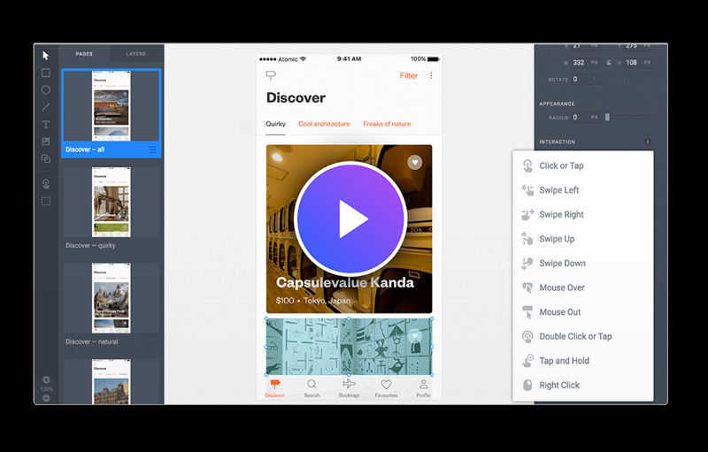 Atomic - Công cụ, phần mềm thiết kế UI UX