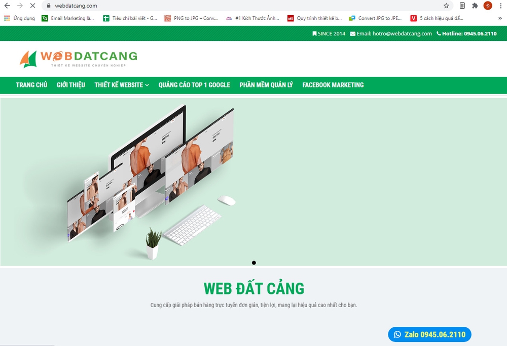  thiết kế website tại Hải Phòng