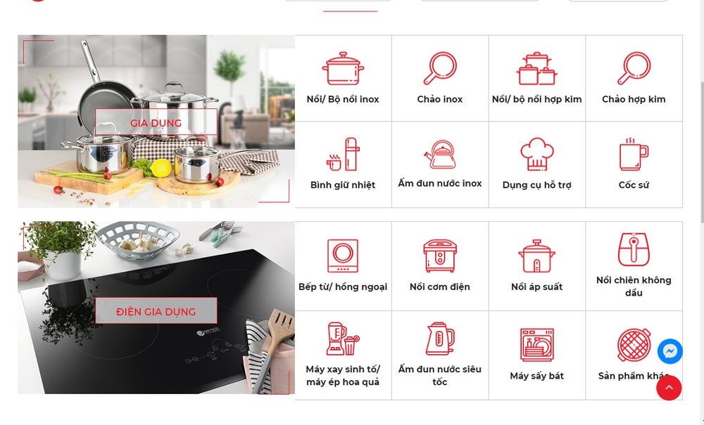 NQ News cung cấp giải pháp thiết kế website bán đồ gia dụng chuyên nghiệp 