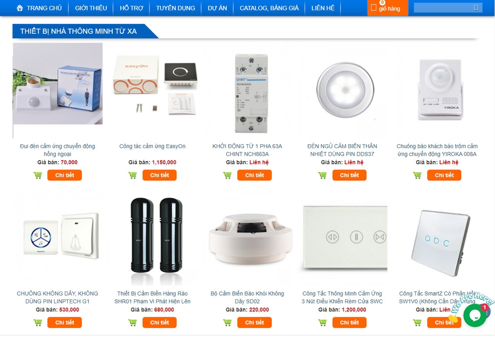 Thiết kế website thiết bị điện ở đâu tốt