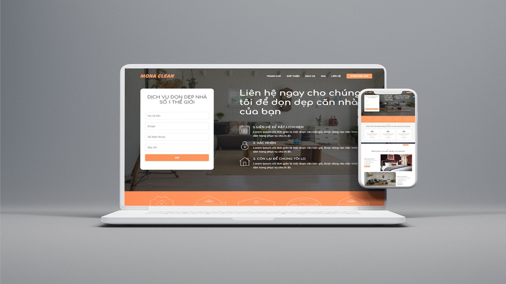 Lợi ích khi thiết kế website dịch vụ giúp việc