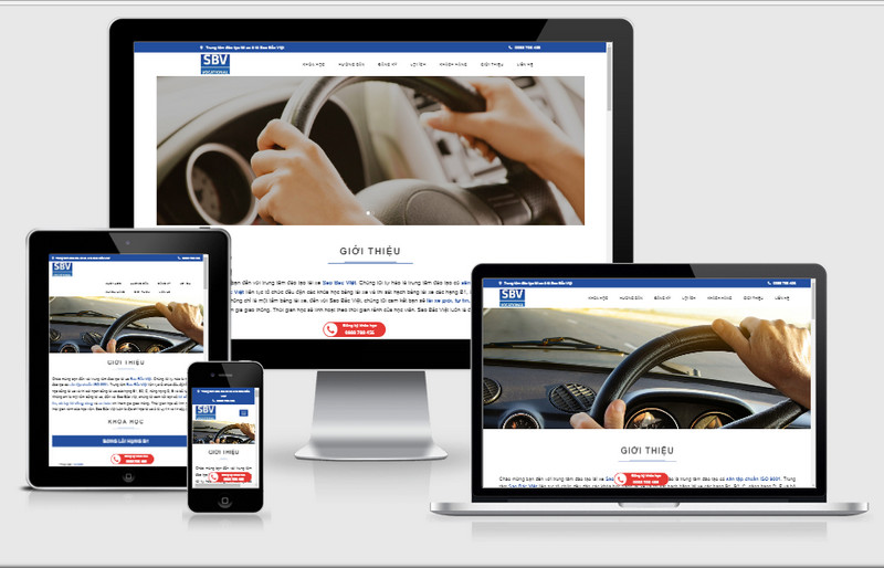 Các chức năng cần có khi thiết kế website trung tâm đào tạo lái xe