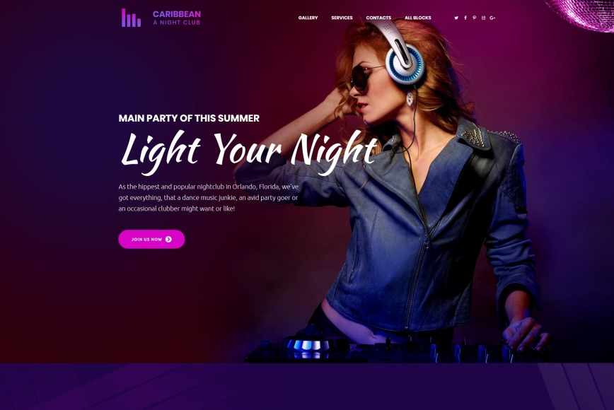 Một số mẫu thiết kế website quán bar đẳng cấp
