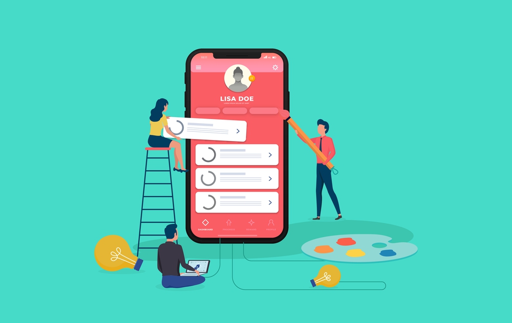 thiết kế app mobile