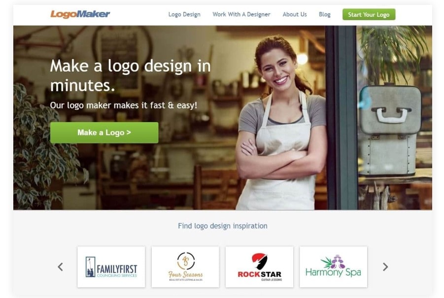 trang web tạo logo miễn phí