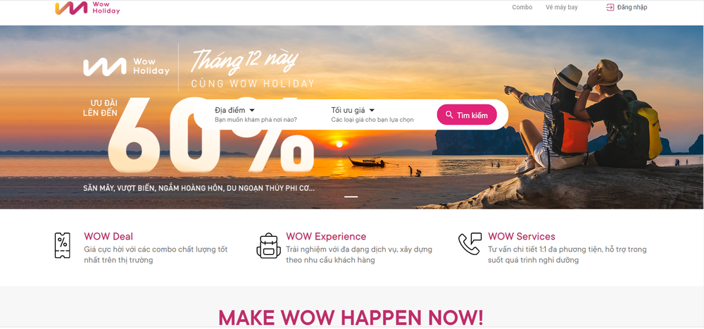 Một số mẫu website ấn tượng tại webfly