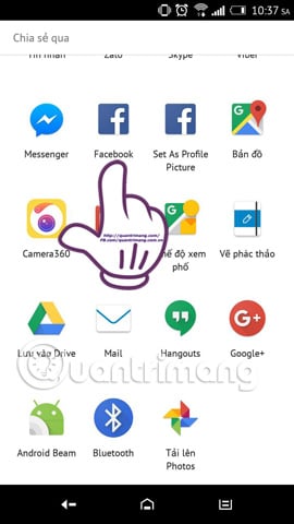 kết nối bạn bè trên Facebook Messenger bằng mã Code