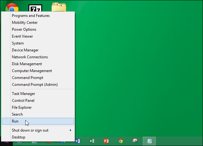 Menu Power User