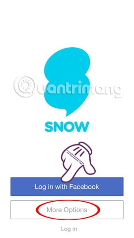 Biến hóa khuôn mặt khi quay video selfile với SNOW