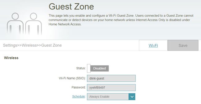 Sử dụng mạng WiFi khách