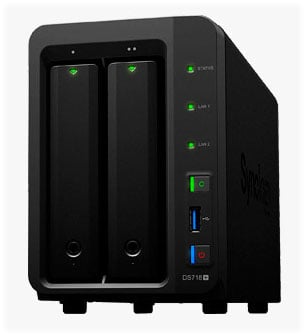 Synology 2-bay NAS DiskStation DS718+