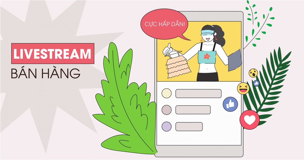 cách chốt đơn hàng trên livestream
