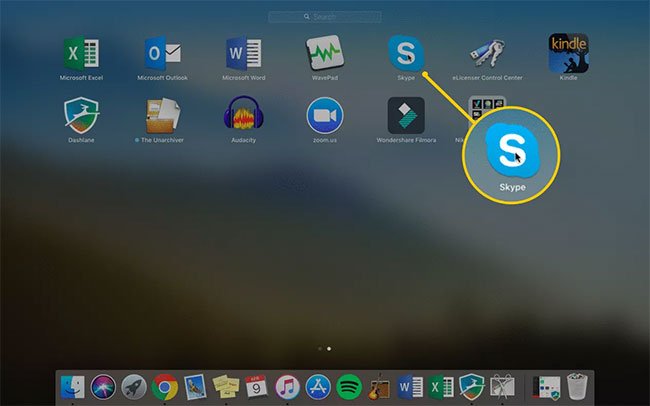 Khởi chạy Skype
