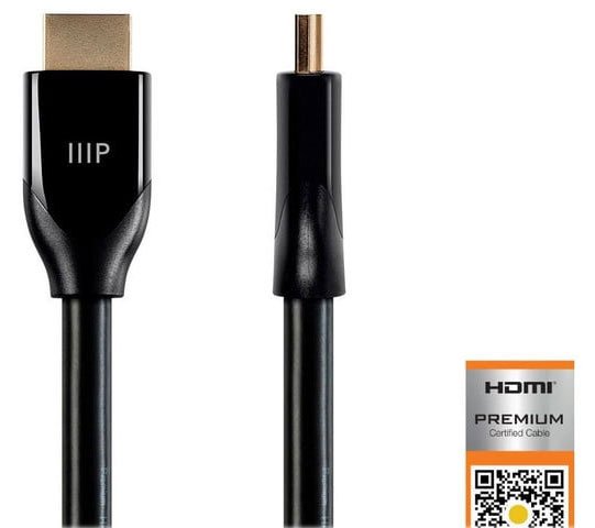 Cáp HDMI tốc độ cao được chứng nhận của Monoprice