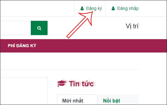 Đăng ký tài khoản