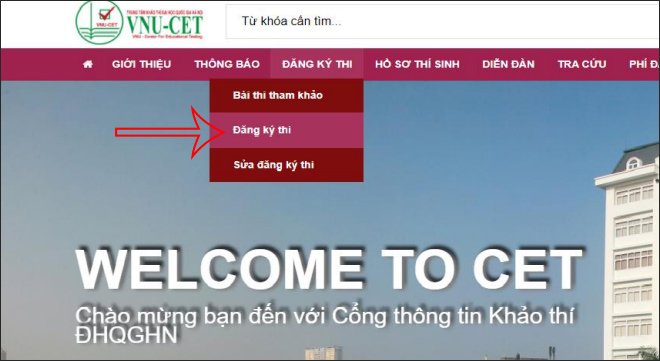 Đăng ký thi 
