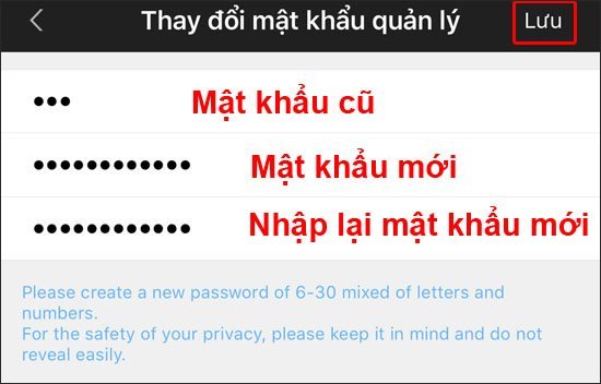 Đổi pass camera Yoosee 