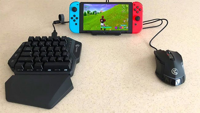Hỗ trợ bàn phím và chuột của Nintendo Switch