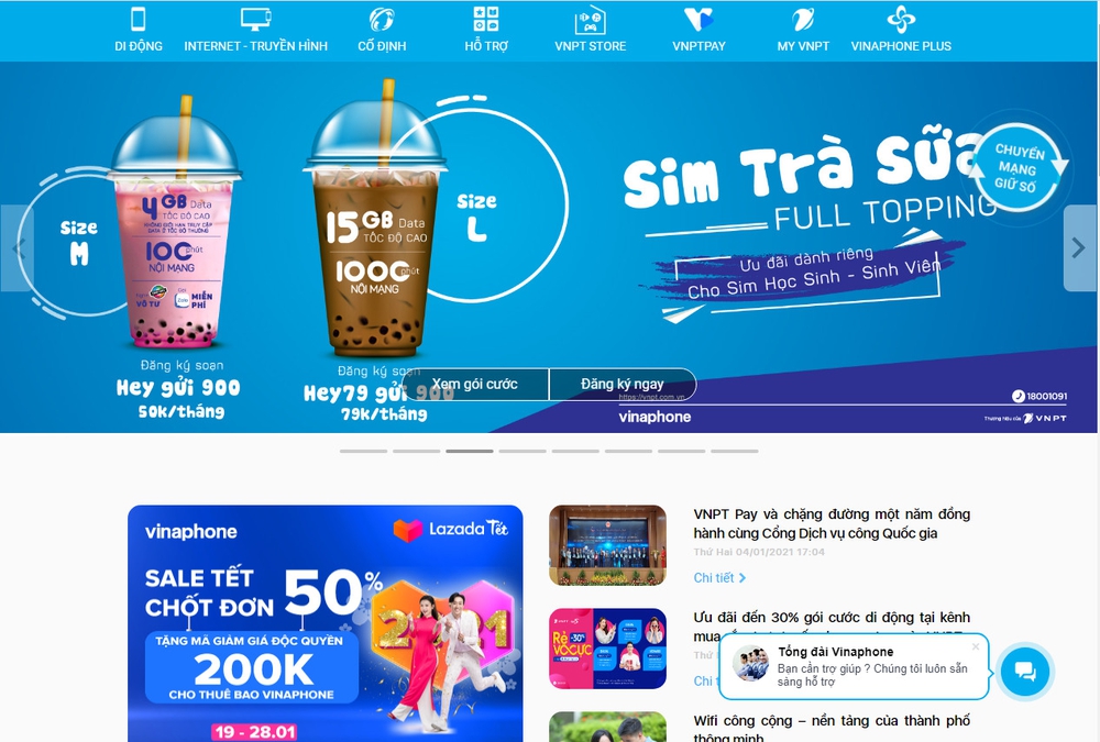 Thiết kế website công ty viễn thông ở đâu tốt