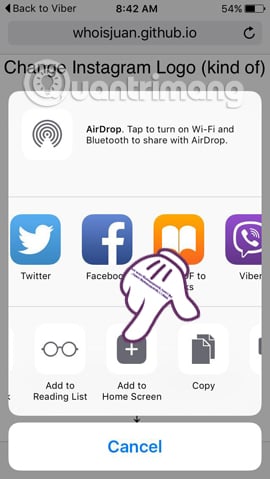 Cách đưa icon Instagram cũ trở lại trên thiết bị iOS