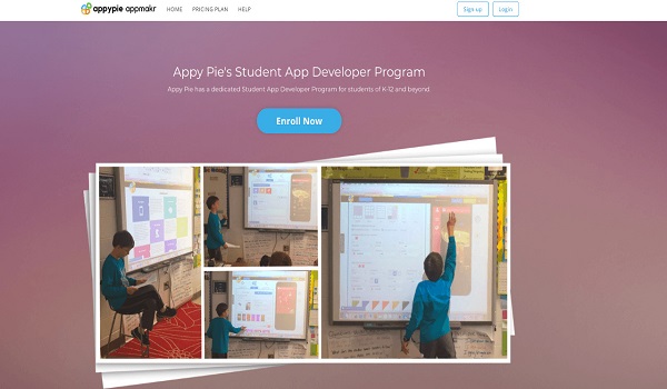Phần mềm tạo app mobile Appypie 