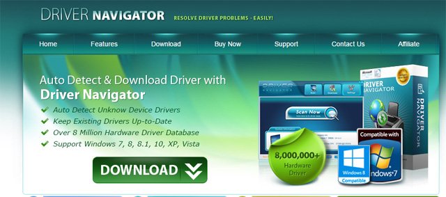 Phần mềm Driver Navigator