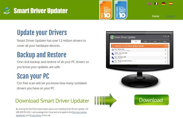 Phần mềm Smart Driver Updater